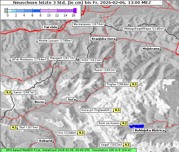Neuschnee, 6. 2. 2026