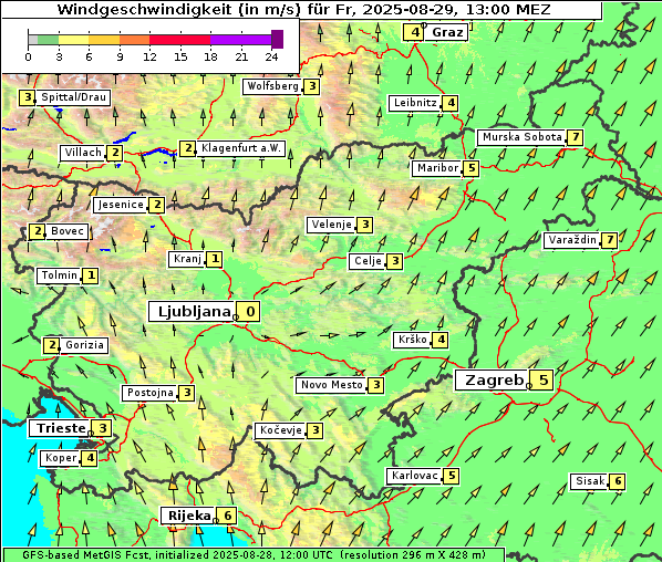 Wind, 29. 8. 2025