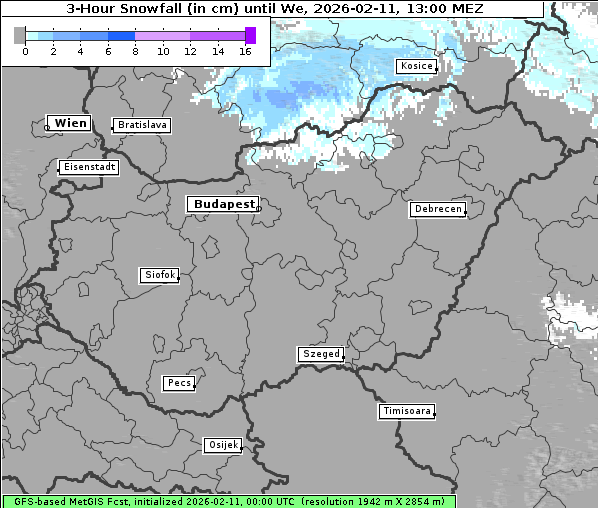 Neuschnee, 11. 2. 2026