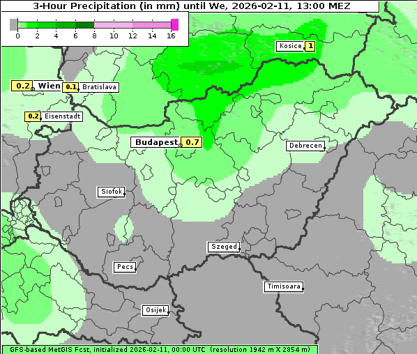 Niederschlag, 11. 2. 2026
