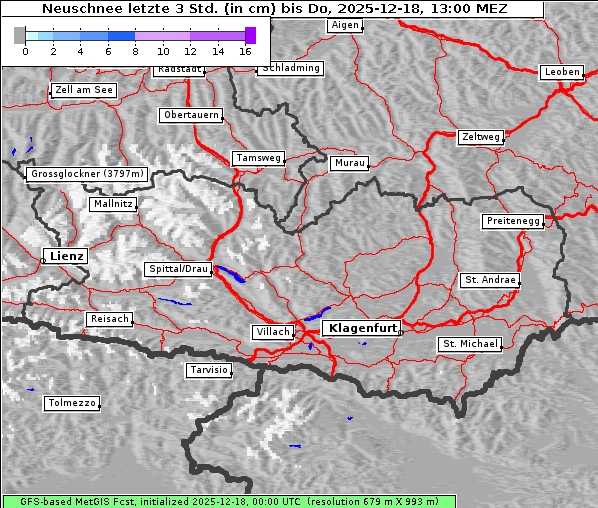 Neuschnee, 18. 12. 2025