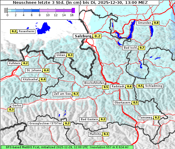 Neuschnee, 30. 12. 2025