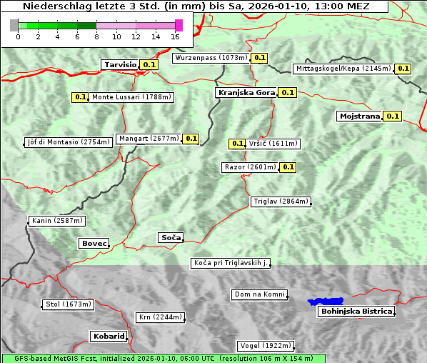 Niederschlag, 10. 1. 2026