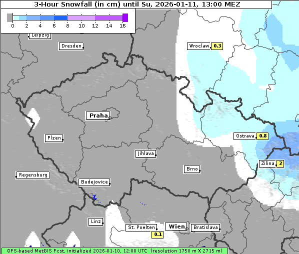 Neuschnee, 11. 1. 2026