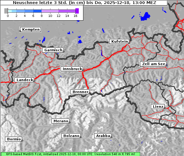Neuschnee, 18. 12. 2025