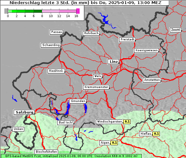 Niederschlag, 9. 1. 2025