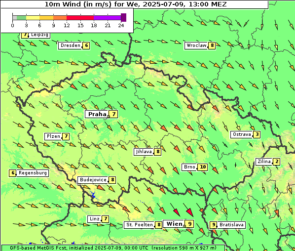 Wind, 9. 7. 2025