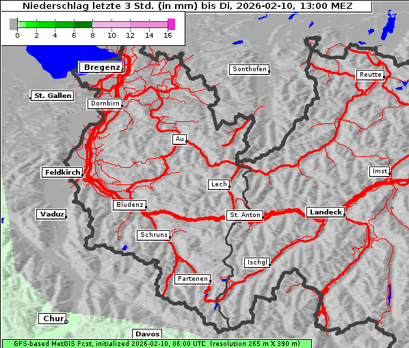 Niederschlag, 10. 2. 2026