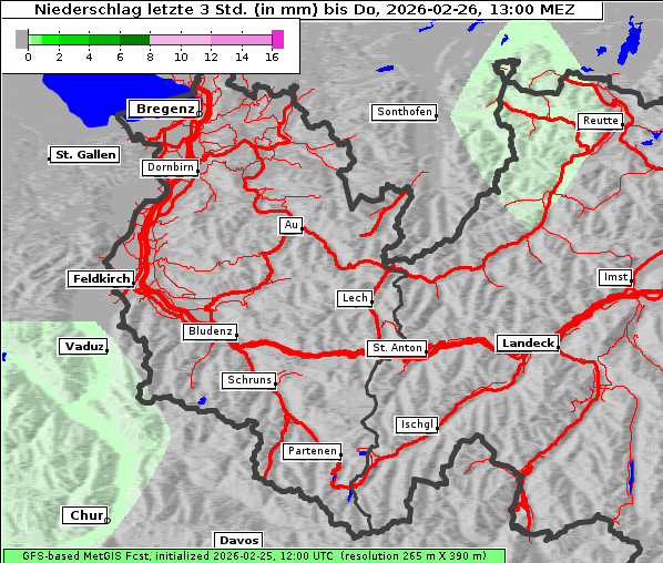 Niederschlag, 26. 2. 2026