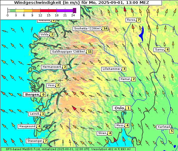Wind, 1. 9. 2025