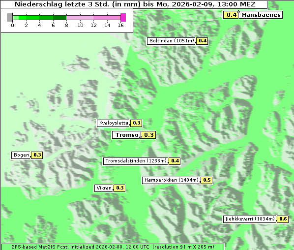 Niederschlag, 9. 2. 2026