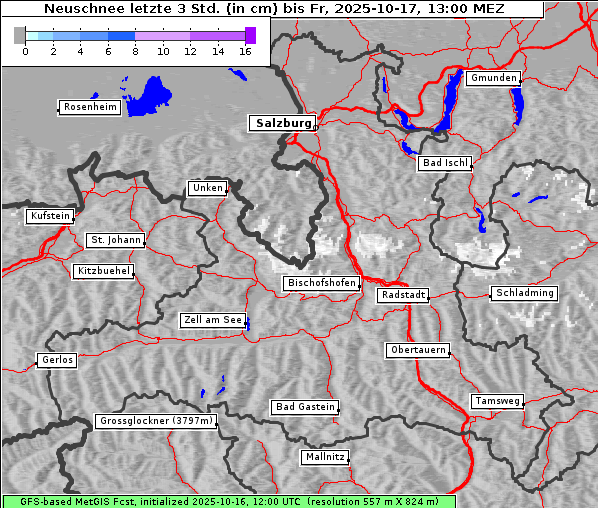 Neuschnee, 17. 10. 2025