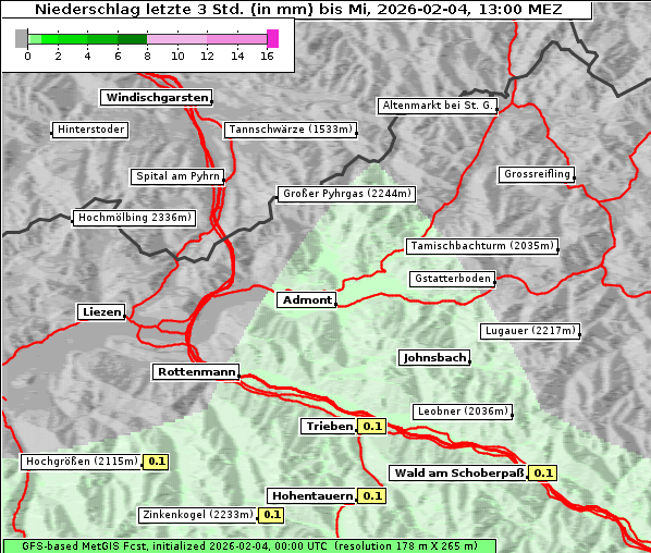 Niederschlag, 4. 2. 2026