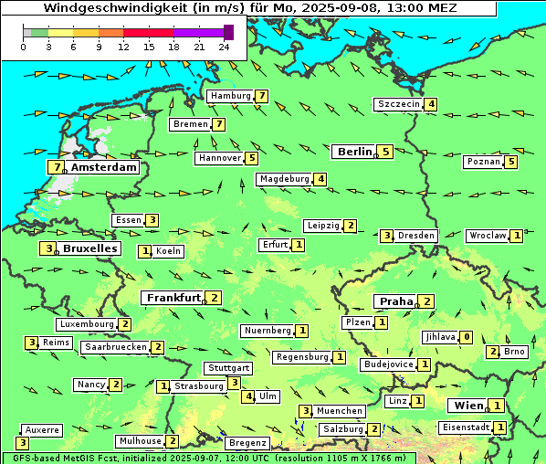 Wind, 8. 9. 2025
