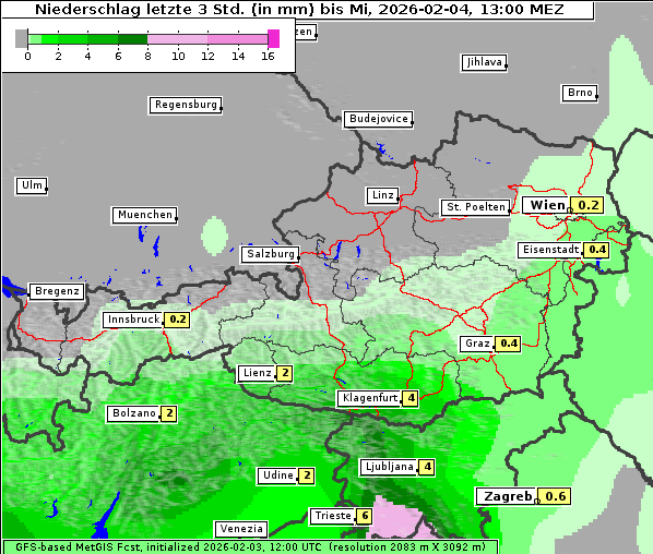 Niederschlag, 4. 2. 2026