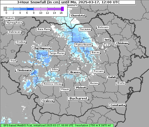 Neuschnee, 17. 3. 2025