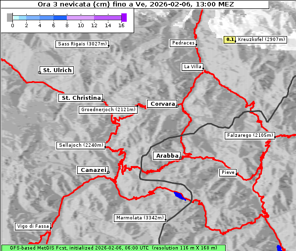 Neuschnee, 6. 2. 2026