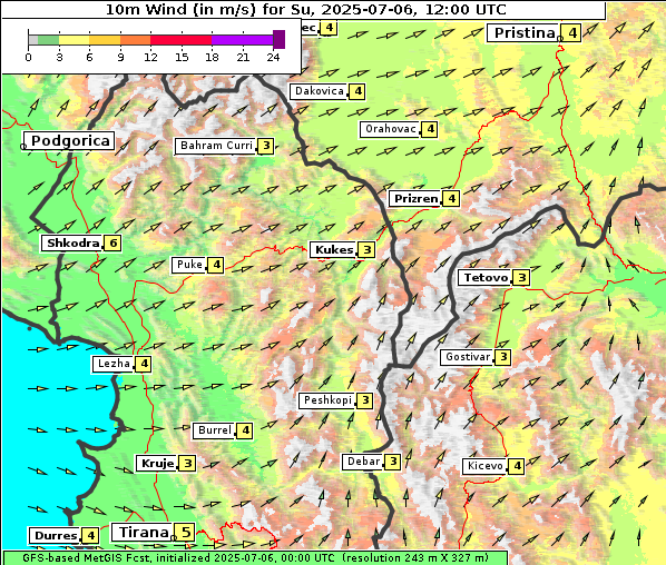 Wind, 6. 7. 2025