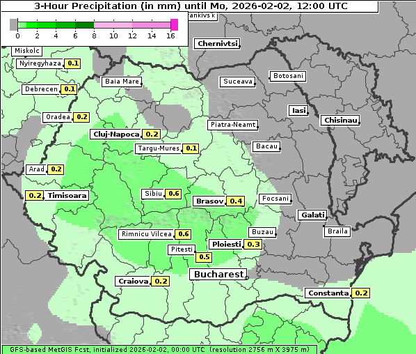 Niederschlag, 2. 2. 2026