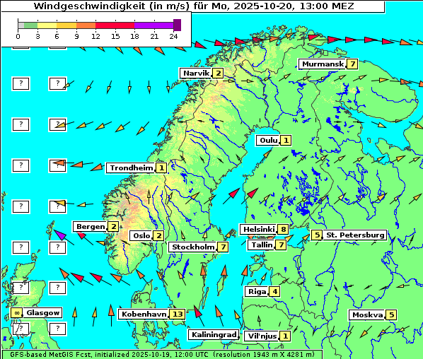 Wind, 20. 10. 2025