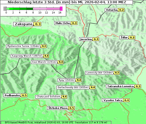 Niederschlag, 4. 2. 2026