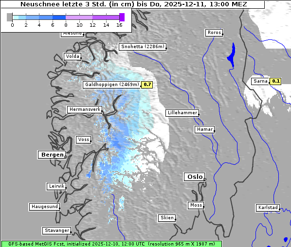 Neuschnee, 11. 12. 2025