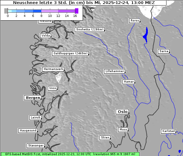 Neuschnee, 24. 12. 2025