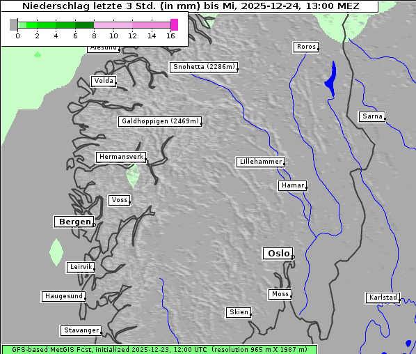 Niederschlag, 24. 12. 2025
