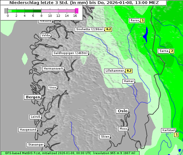 Niederschlag, 8. 1. 2026