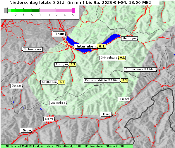 Niederschlag, 4. 4. 2026