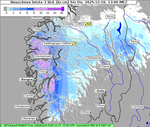 Neuschnee, 18. 12. 2025