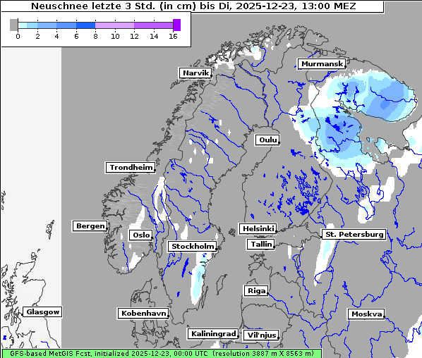 Neuschnee, 23. 12. 2025