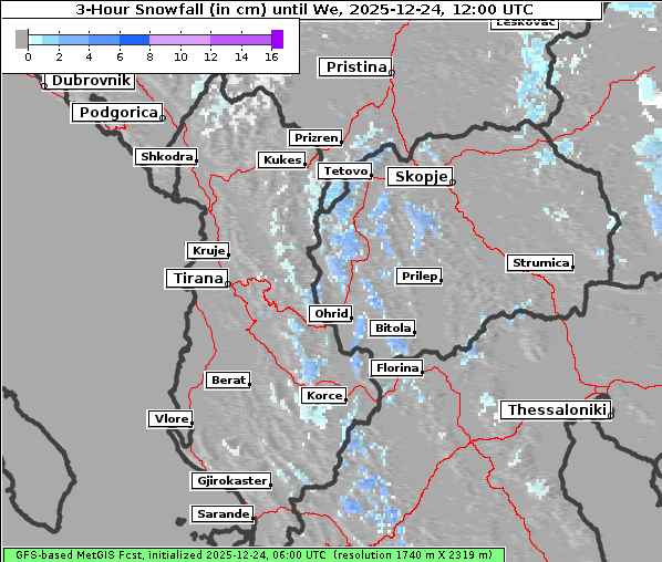 Neuschnee, 24. 12. 2025