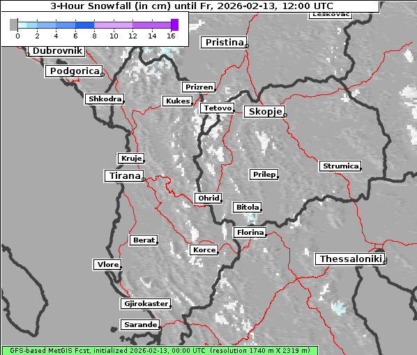 Neuschnee, 13. 2. 2026