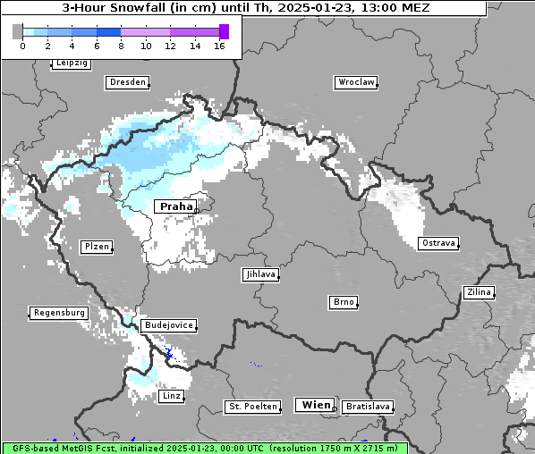 Neuschnee, 23. 1. 2025