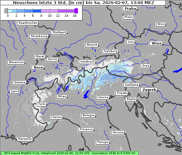 Neuschnee, 7. 2. 2026