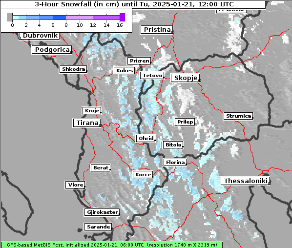 Neuschnee, 21. 1. 2025