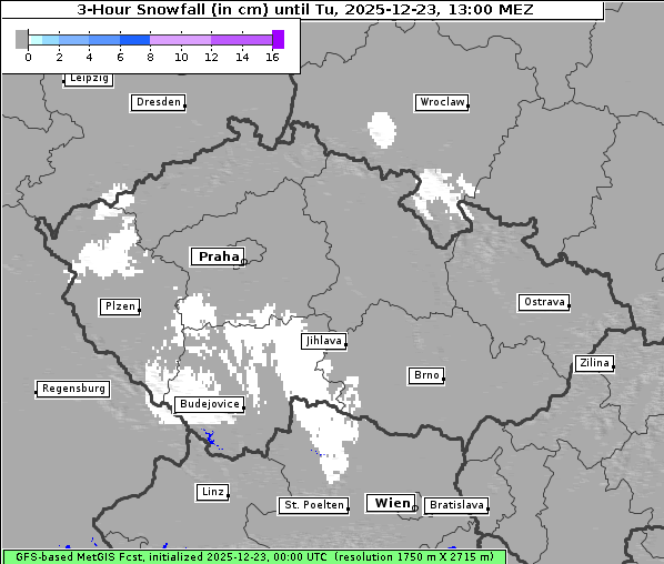 Neuschnee, 23. 12. 2025