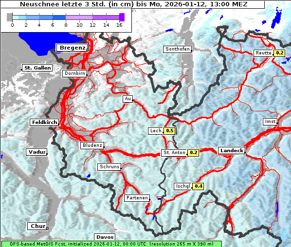 Neuschnee, 12. 1. 2026