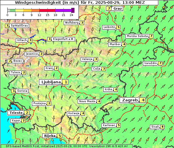 Wind, 29. 8. 2025