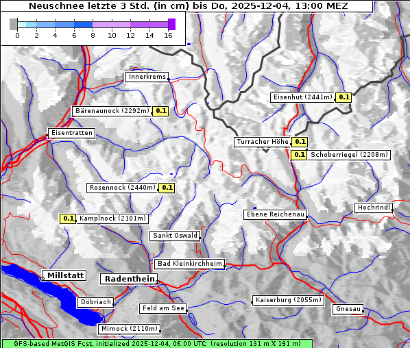 Neuschnee, 4. 12. 2025