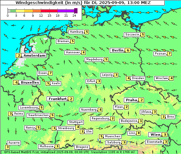 Wind, 9. 9. 2025