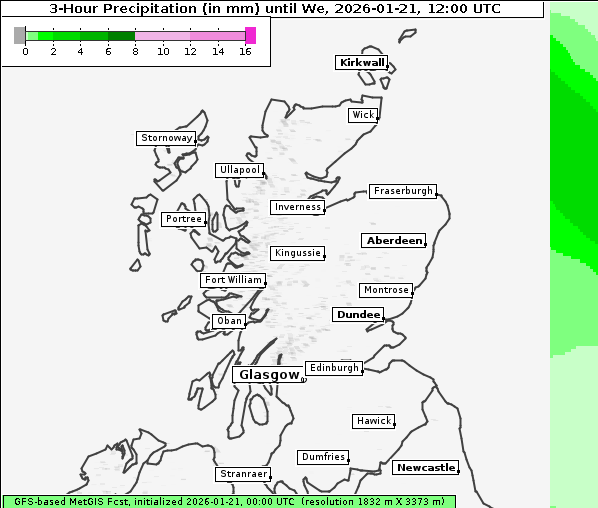 Niederschlag, 21. 1. 2026