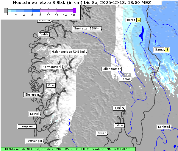 Neuschnee, 13. 12. 2025