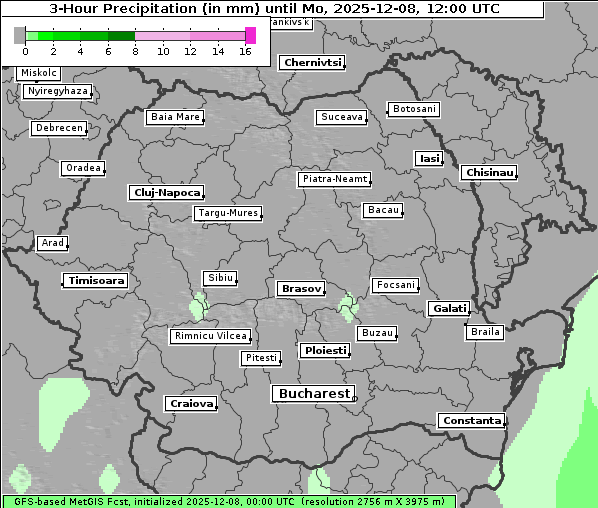 Niederschlag, 8. 12. 2025