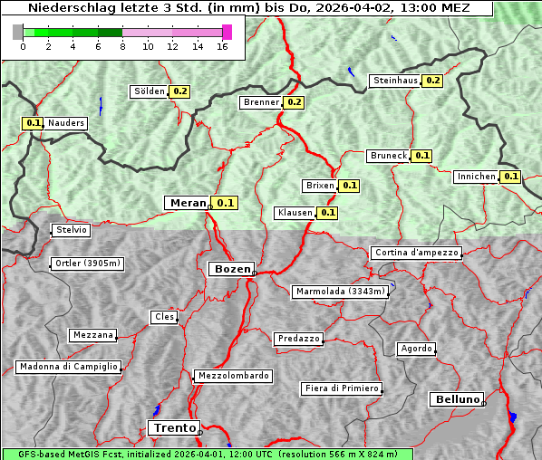 Niederschlag, 2. 4. 2026