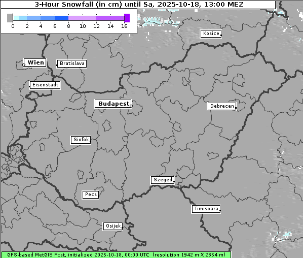 Neuschnee, 18. 10. 2025