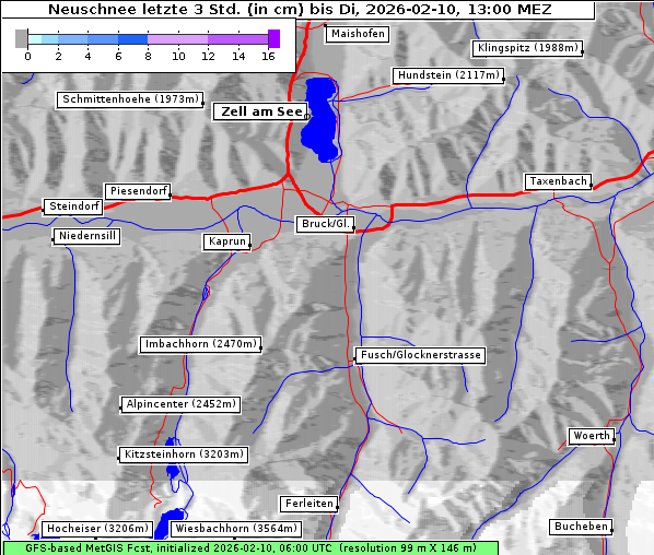 Neuschnee, 10. 2. 2026