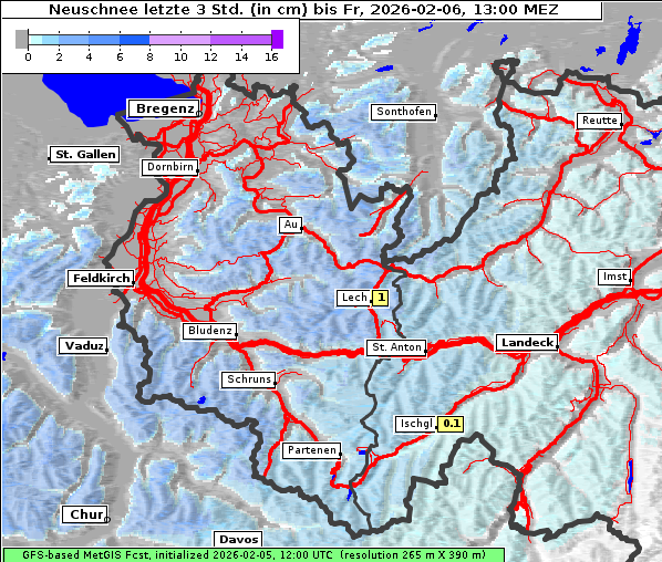Neuschnee, 6. 2. 2026