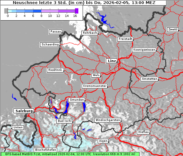 Neuschnee, 5. 2. 2026